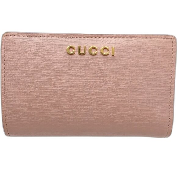 GUCCI Pink Leather Wallet - Picture 2 of 10